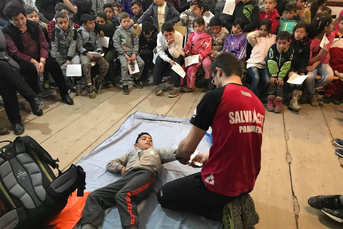 Școala altfel la Salvamont Covasna