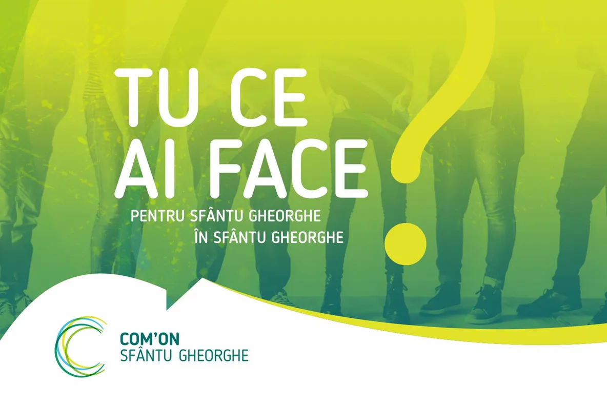 62 de inițiative înscrise în programul Com’ON Sfântu Gheorghe