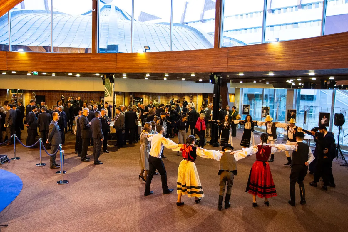 Județul Covasna, prezentat la Strasbourg în clădirea Consiliului Europei