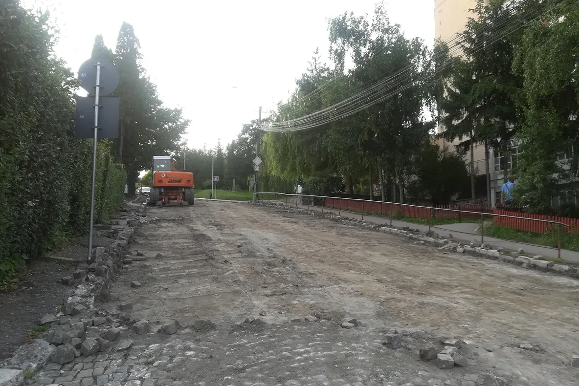 Strada Andrei Şaguna din Sfântu Gheorghe, închisă complet pentru reabilitare