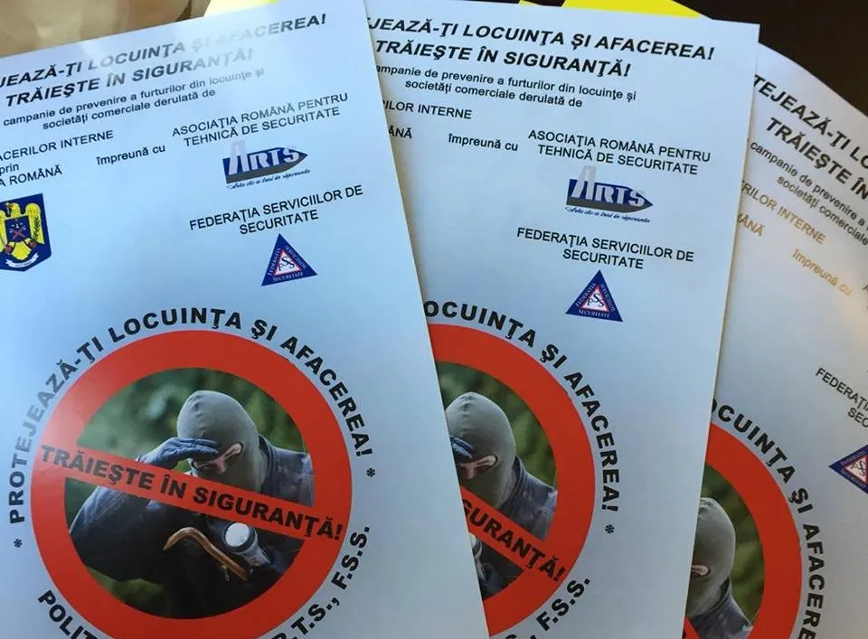 Expoziție tematică pentru prevenirea furturilor din locuințe, azi, la Sfântu Gheorghe