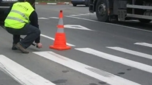 Bărbat lovit pe trecerea de pietoni la Sfântu Gheorghe