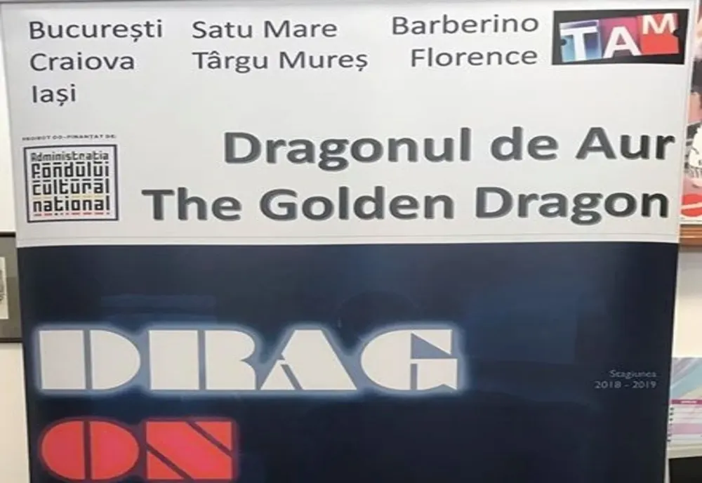 “Dragonul de aur” nu se mai joacă la Bucureşti! Spectatorii din Sfântu Gheorghe, aşteptaţi la Teatru cu „sala curată şi dezinfectant”