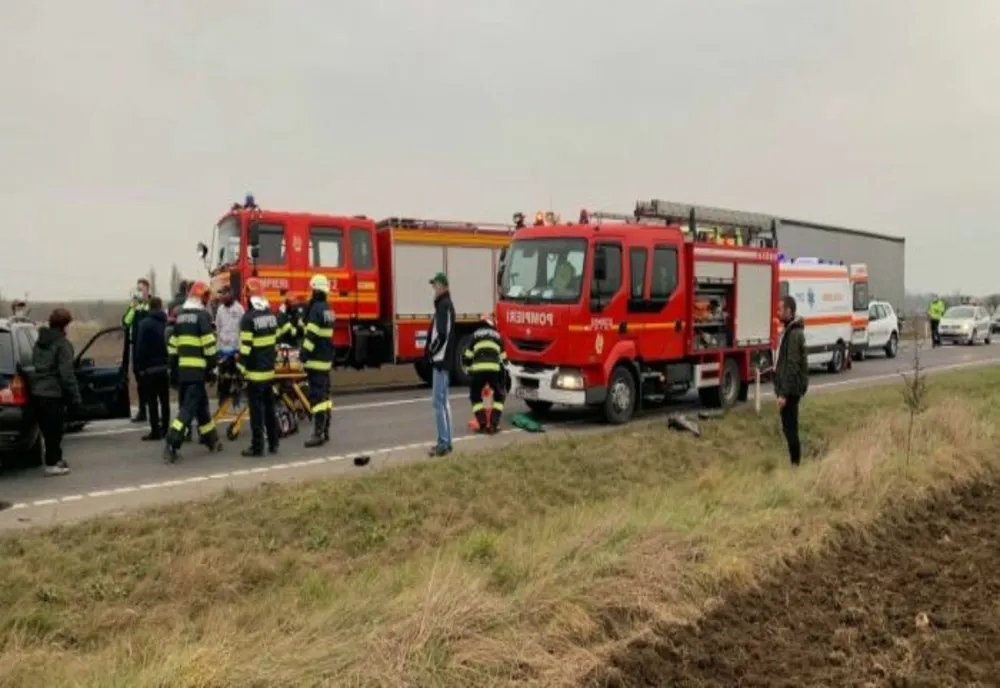 Accident rutier între Sfântu Gheorghe și Miercurea Ciuc!