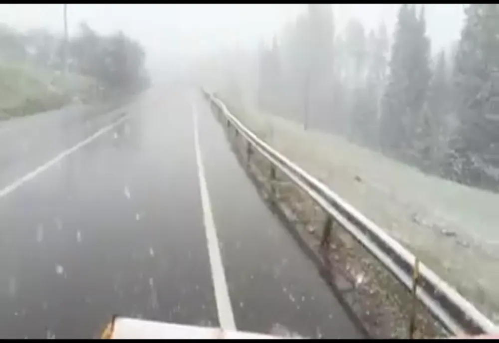 Ninge în centrul țării! Care este starea drumurilor?