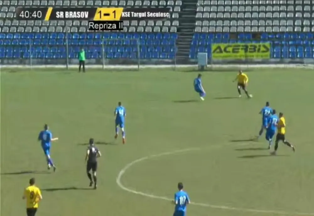 LIGA 3: SR Brașov - KSE Tg. Secuiesc 1-1