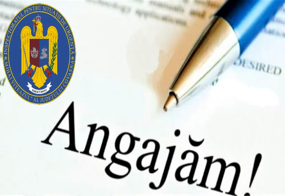 Angajări la ISU Covasna