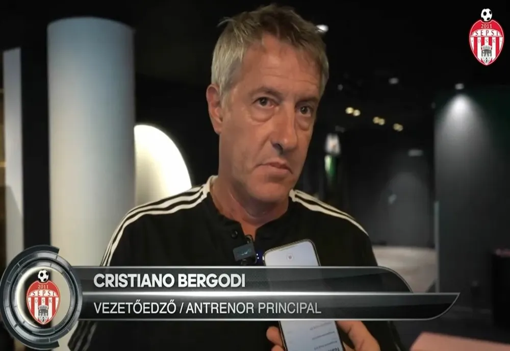 VIDEO Ce a declarat antrenorul Cristiano Bergodi înaintea meciului cu Djurgardens