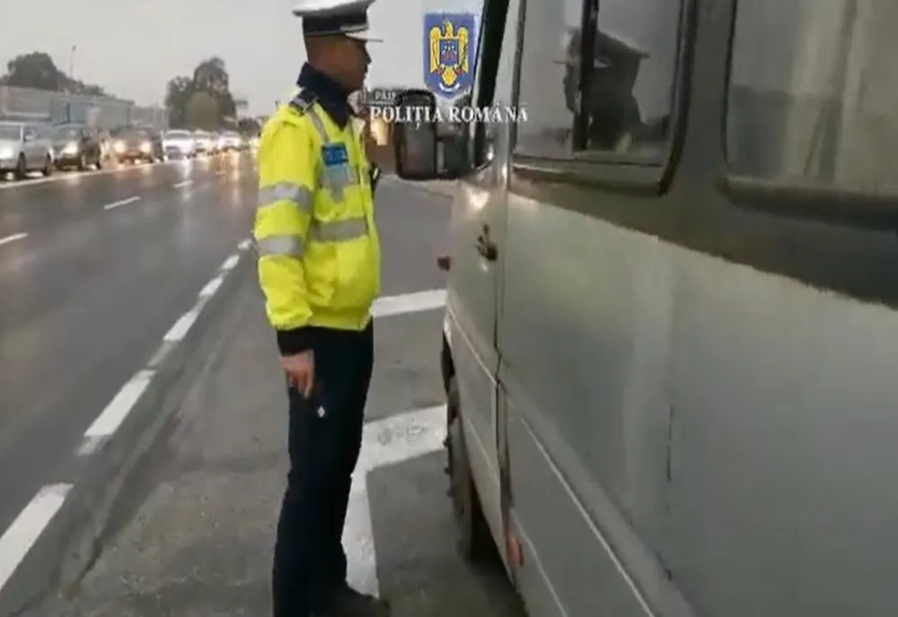 Ample controale ale polițiștilor rutieri la transportatori! Amenzi de peste 22.000 de lei