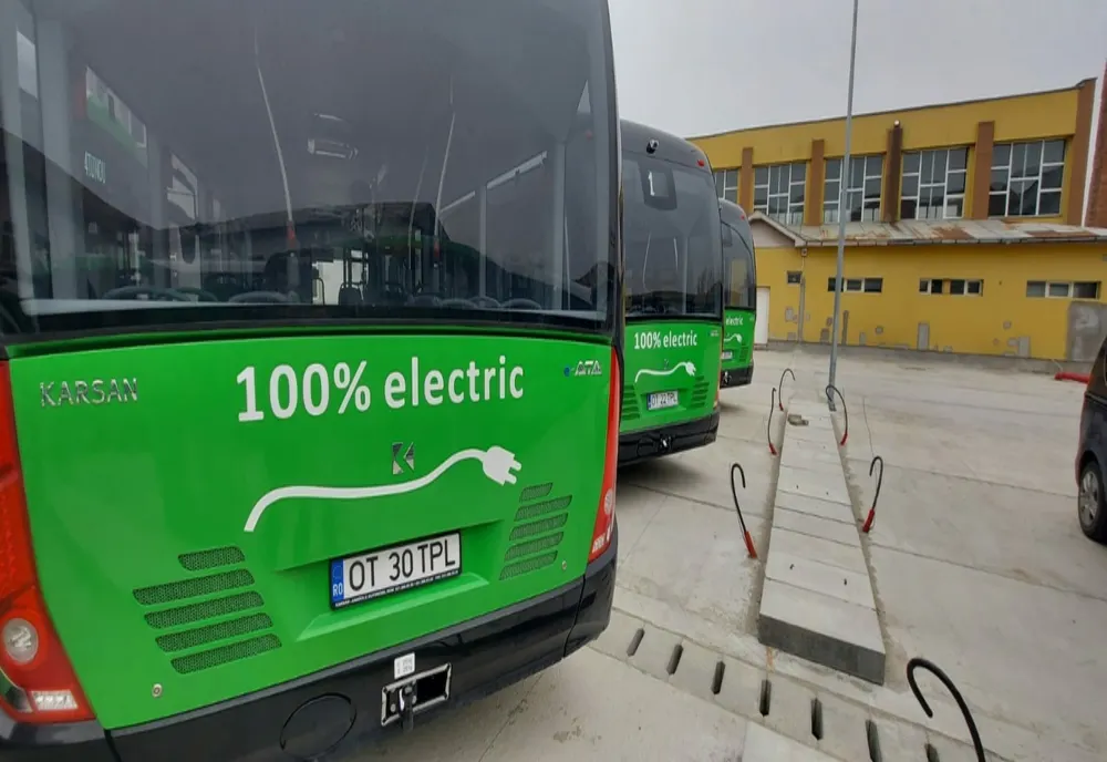 Primăria Sfântu Gheorghe vrea să cumpere 44 de autobuze electrice pentru oraş şi zona metropolitană