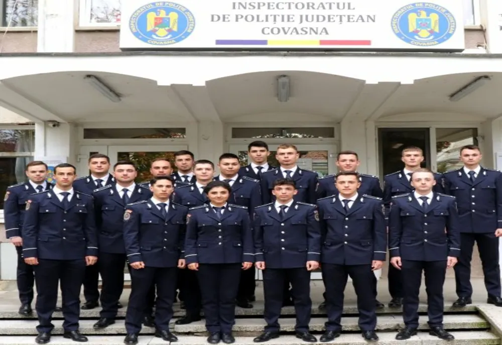 Debut de carieră pentru 18 polițiști din Covasna