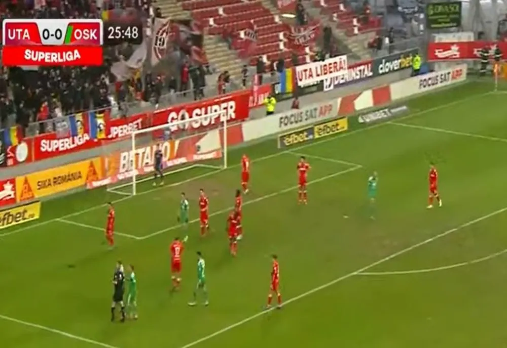 UTA - Sepsi 1-4. Covăsnenii se impun în urma unui joc spectaculos VIDEO