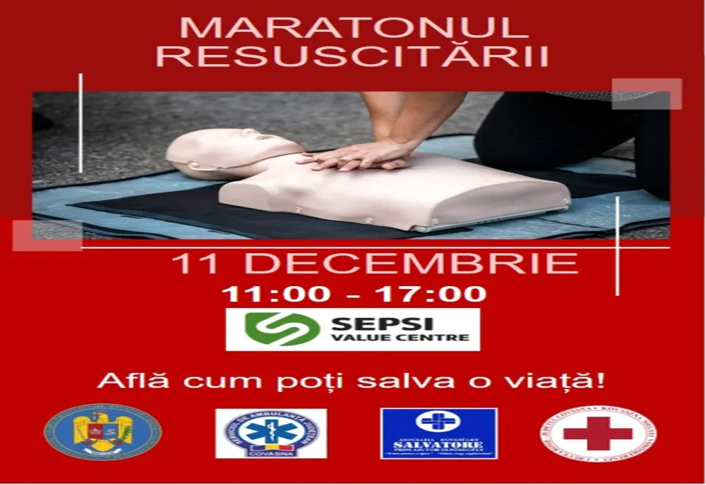Prima ediție a Maratonului Resuscitării, la Sfântu Gheorghe