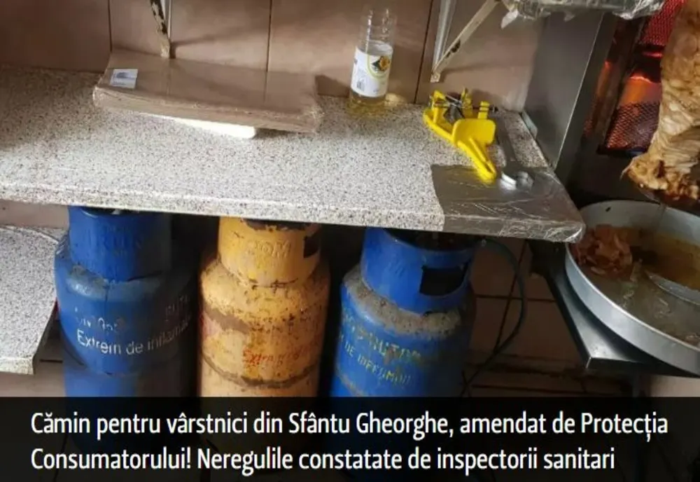 Cămin pentru vârstnici din Sfântu Gheorghe, amendat de Protecția Consumatorului! Neregulile constatate de inspectorii sanitari