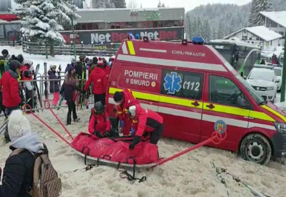 Trei accidentări în acest an pe pârtiile de la Șugaș Băi. Recomandările Salvamont