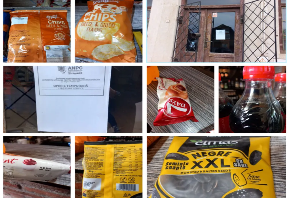 Bar din comuna Belin, unde se vindea marfă expirată, amendat și închis temporar de OPC Covasna