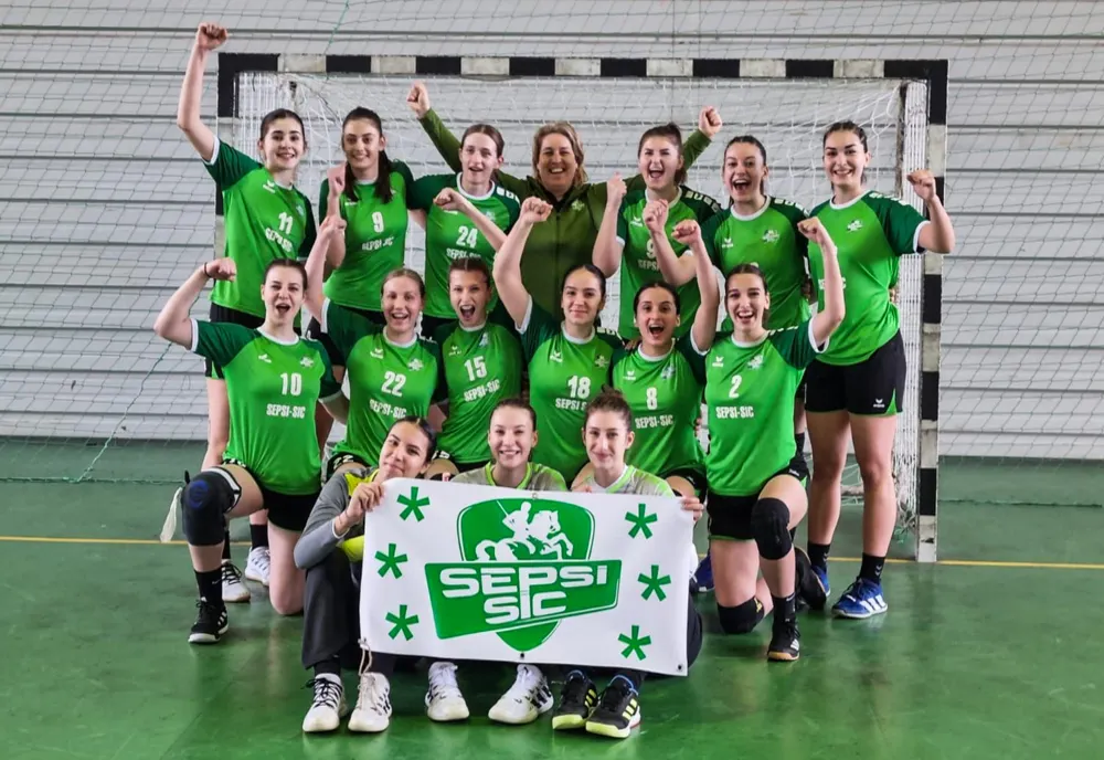 Handbal: Echipa U17 a lui Sepsi-SIC merge în playoff cu punctaj maxim