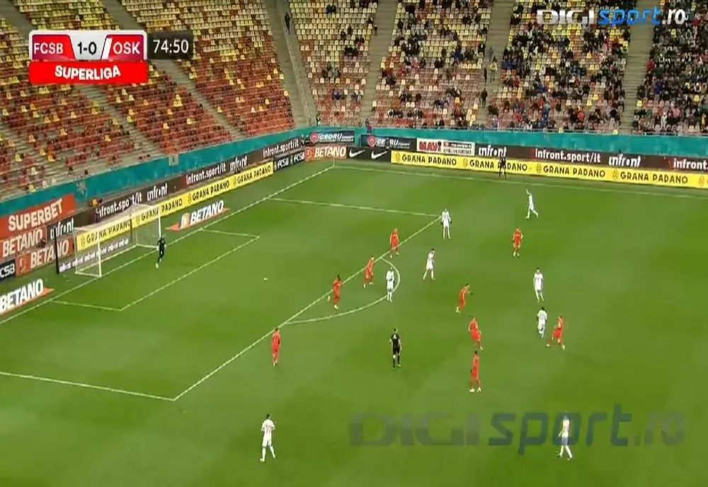 Sepsi OSK, învinsă de FCSB