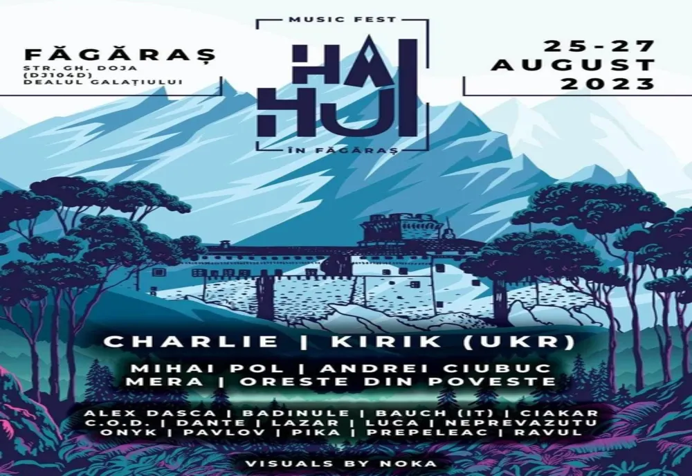 HAI HUI Music Fest: peste 48 de ore de muzică non-stop deasupra orașului Făgăraș