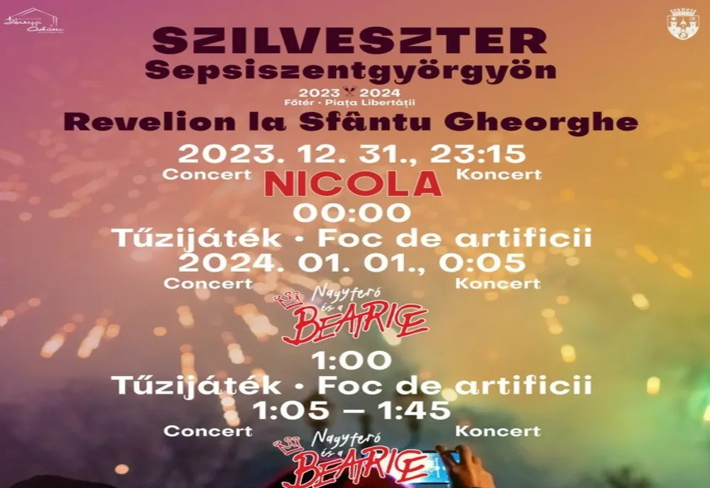 Nicola va cânta, de Revelion, la Sfântu Gheorghe