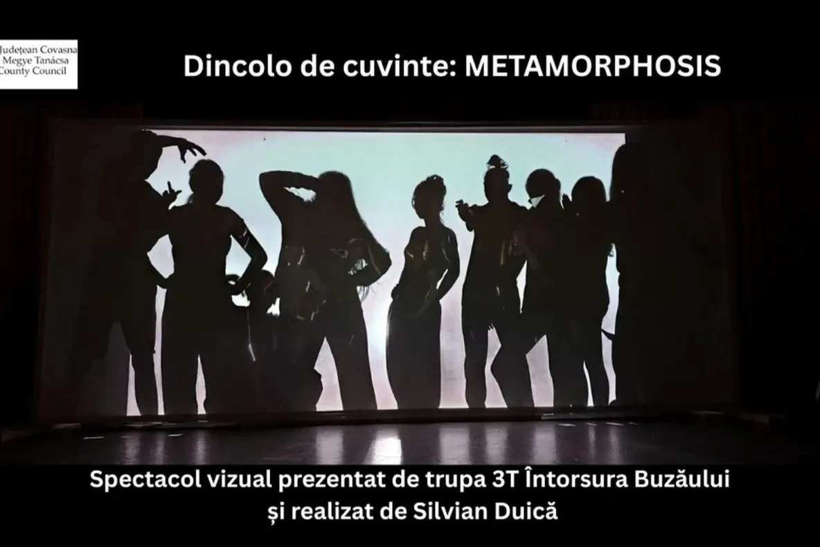Tabăra de Teatru de la Întorsura Buzăului s-a încheiat cu succes: „Metamorphosis” a impresionat publicul