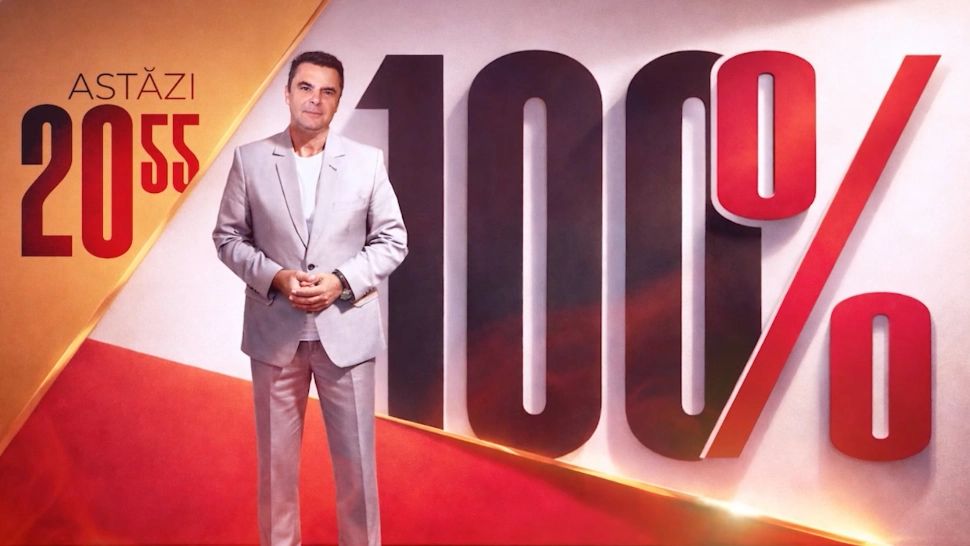 Ediție explozivă „100%” în această seară de la ora 18:00. Laurențiu Botin și invitații săi fac dezvăluiri care zguduie culisele puterii
