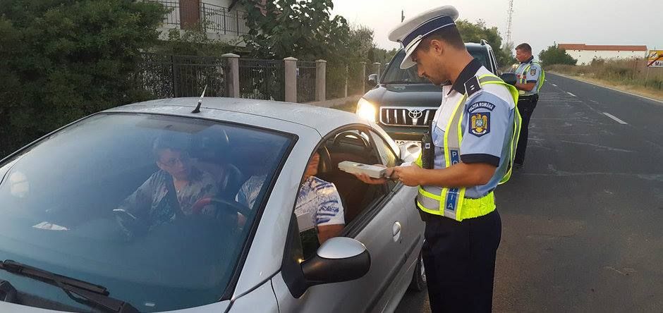 17 şoferi au rămas fără permis în weekend în judeţul Covasna