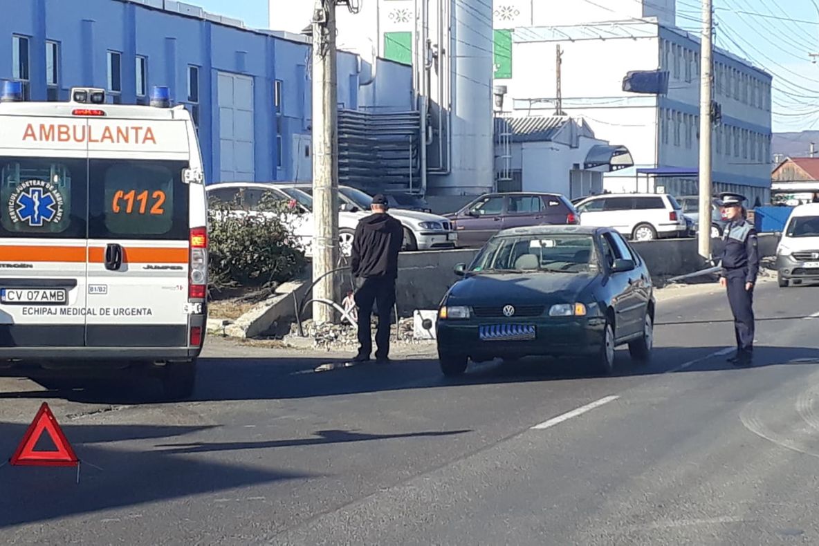 Săptămâna a început cu trei accidente la Sfântu Gheorghe