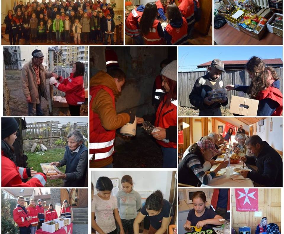 Locuitorii din Sfântu Gheorghe au donat, cu mic, cu mare, de Ziua Mondială a Săracilor