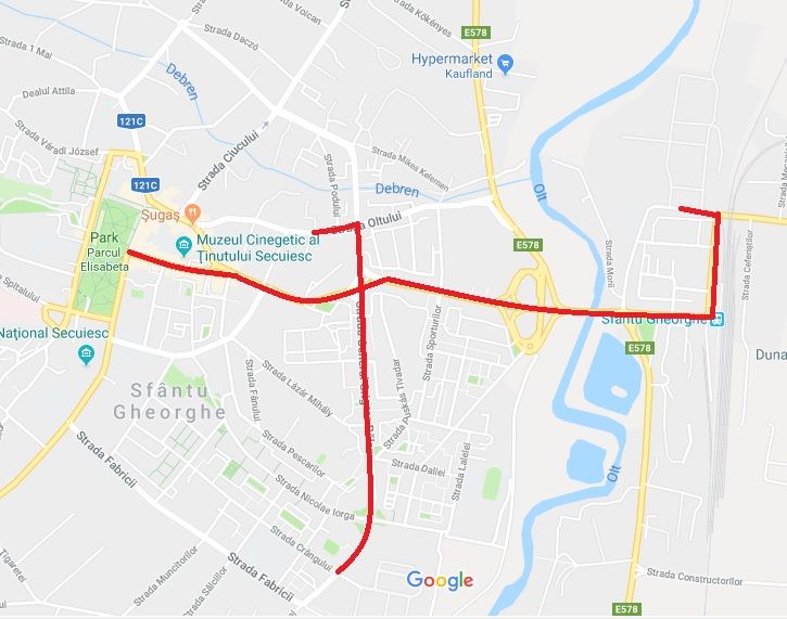 Restricții de trafic în Sfântu Gheorghe cu ocazia zilei de 1 Decembrie