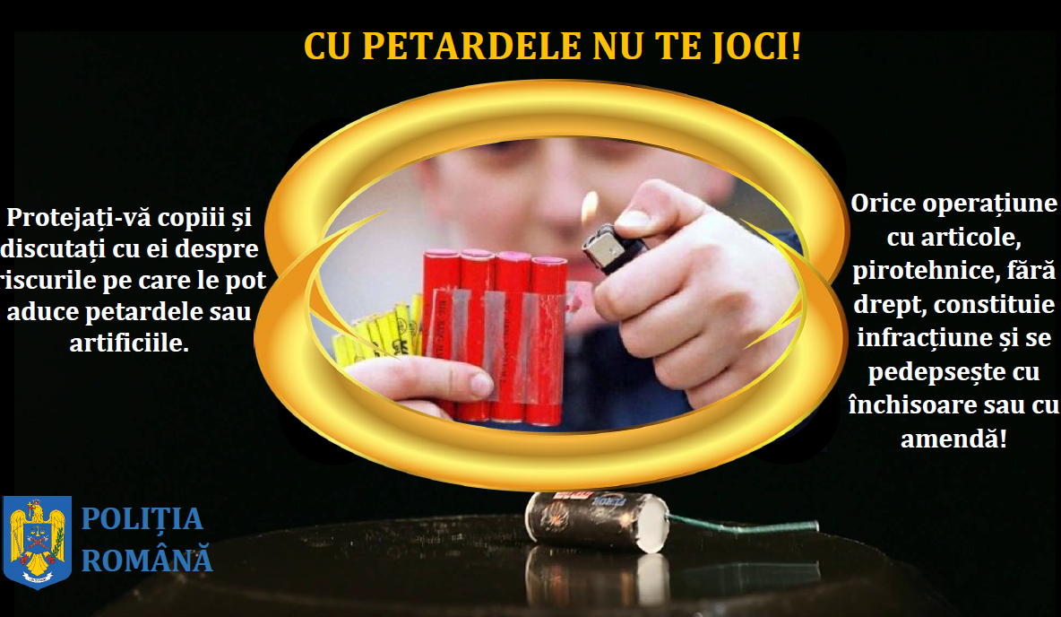 180 de articole pirothenice confiscate de poliţiştii covăsneni de la un tânăr de 26 de ani