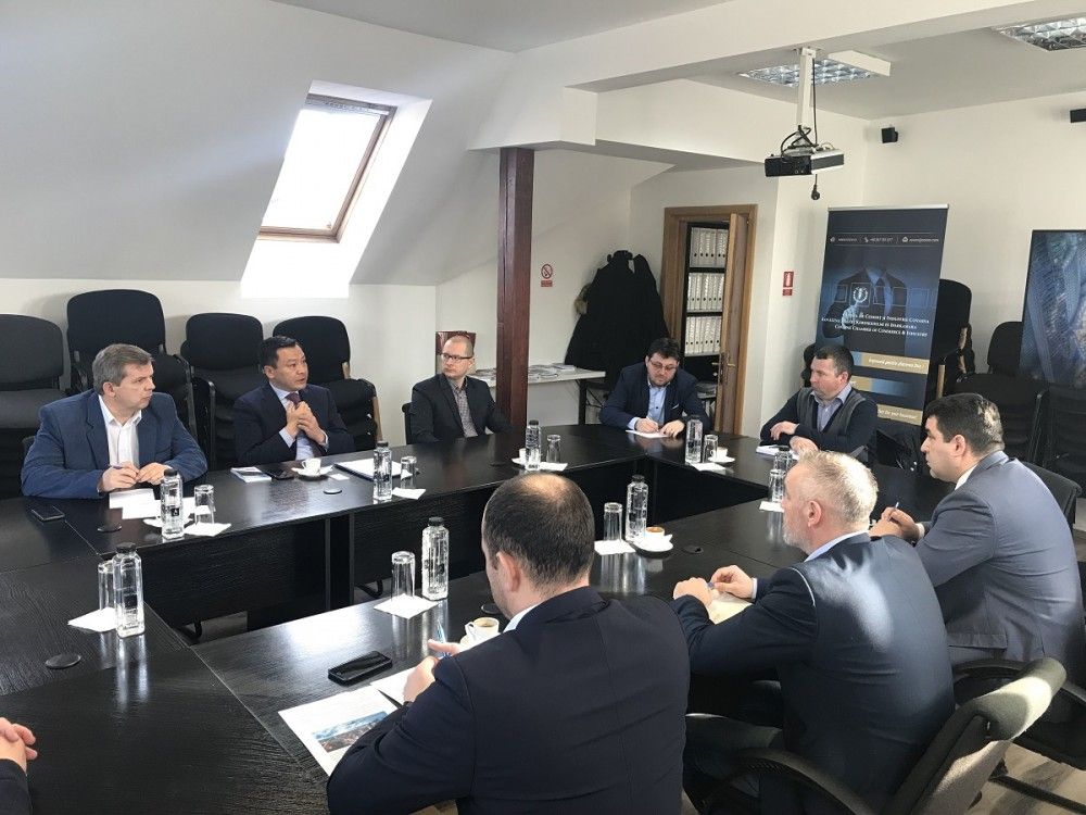 Ambasadorul Republicii Kazakhstan, în vizită oficială la Sfântu Gheorghe