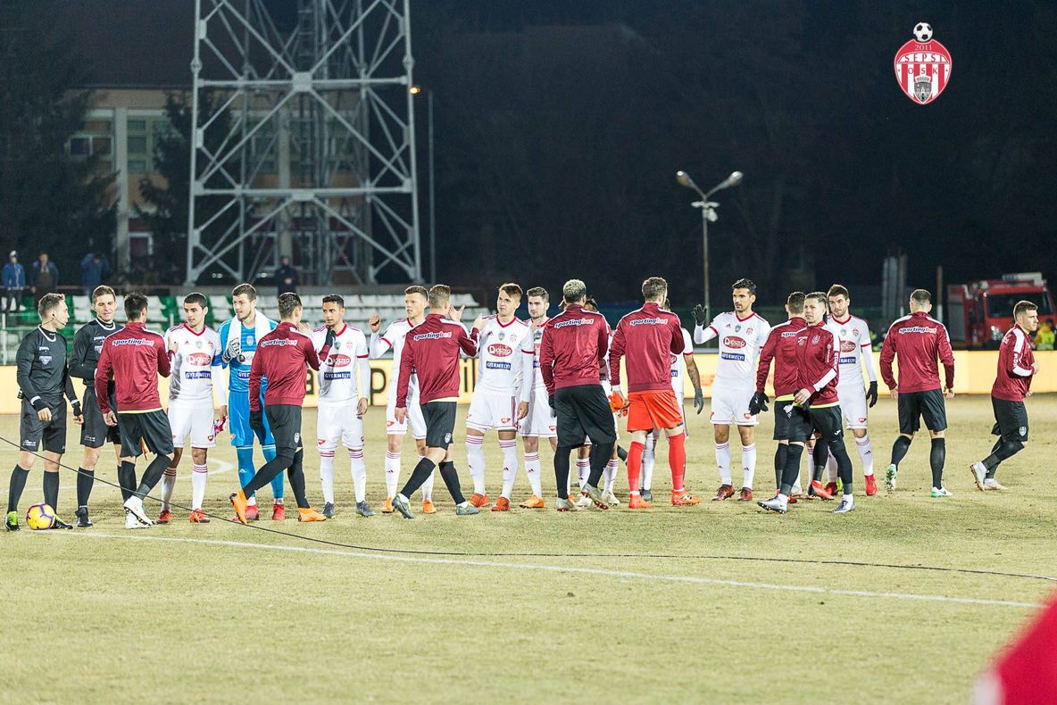 Sepsi OSK joacă sâmbătă la CFR Cluj în prima etapă din play-off