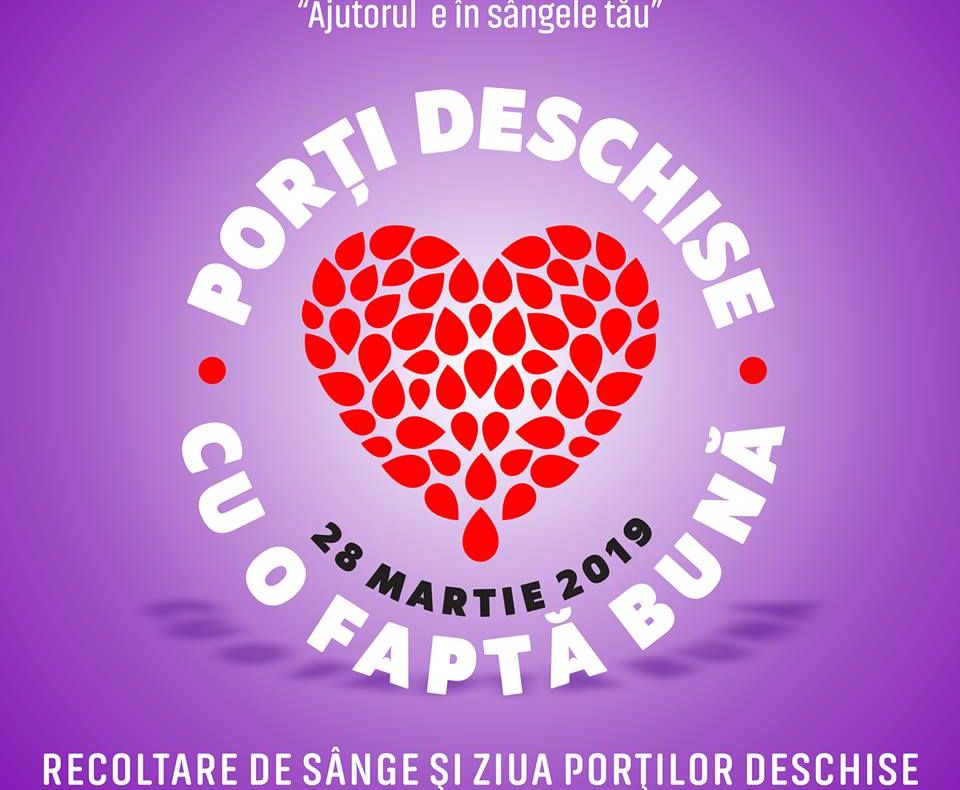 Recoltare de sânge şi Ziua porţilor deschise, joi, la o grădiniță din Sfântu Gheorghe