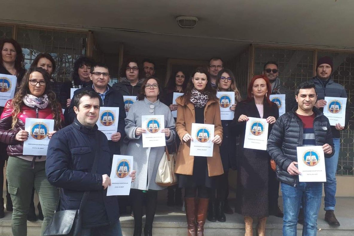 Protest la Judecătoria Sfântu Gheorghe