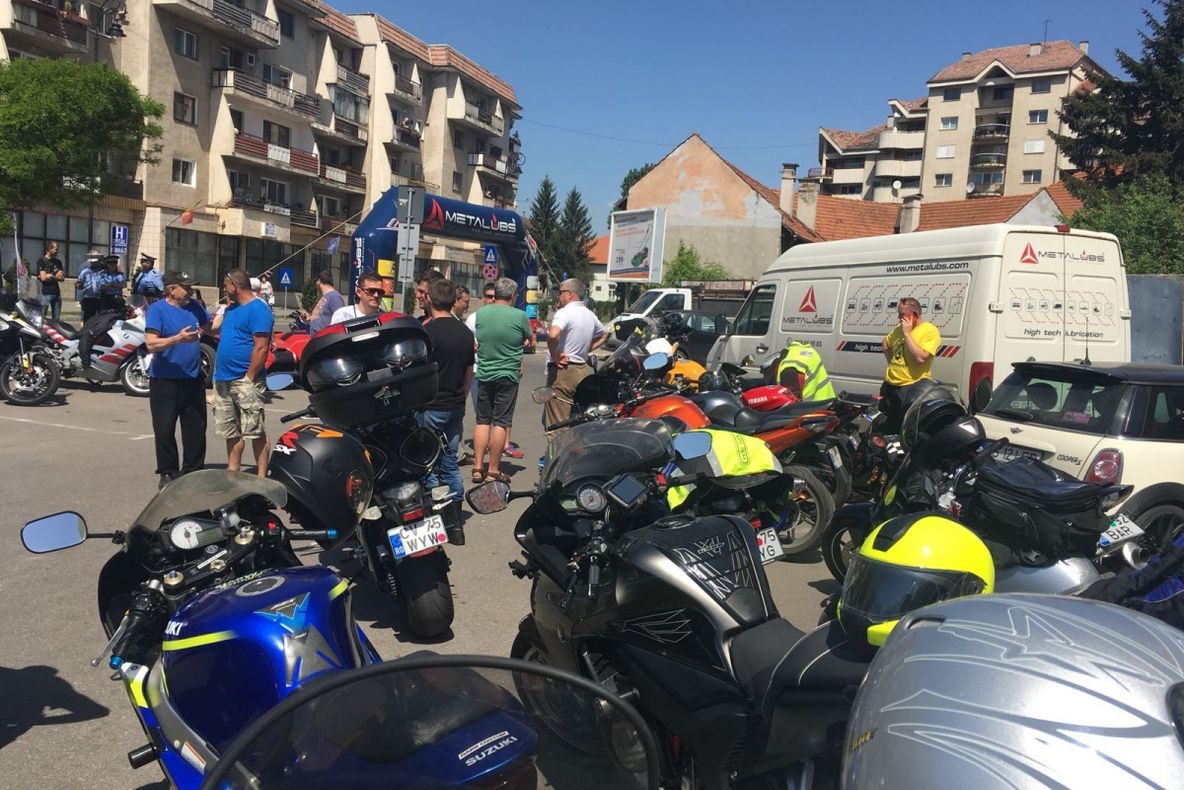 „Atenție la motocicliști!” - Întâlnire și paradă pe două roți la Sfântu Gheorghe