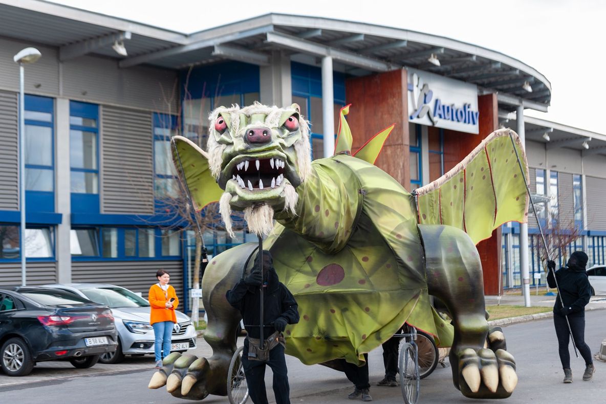 Recompensă oferită pentru prinderea balaurului din Sfântu Gheorghe