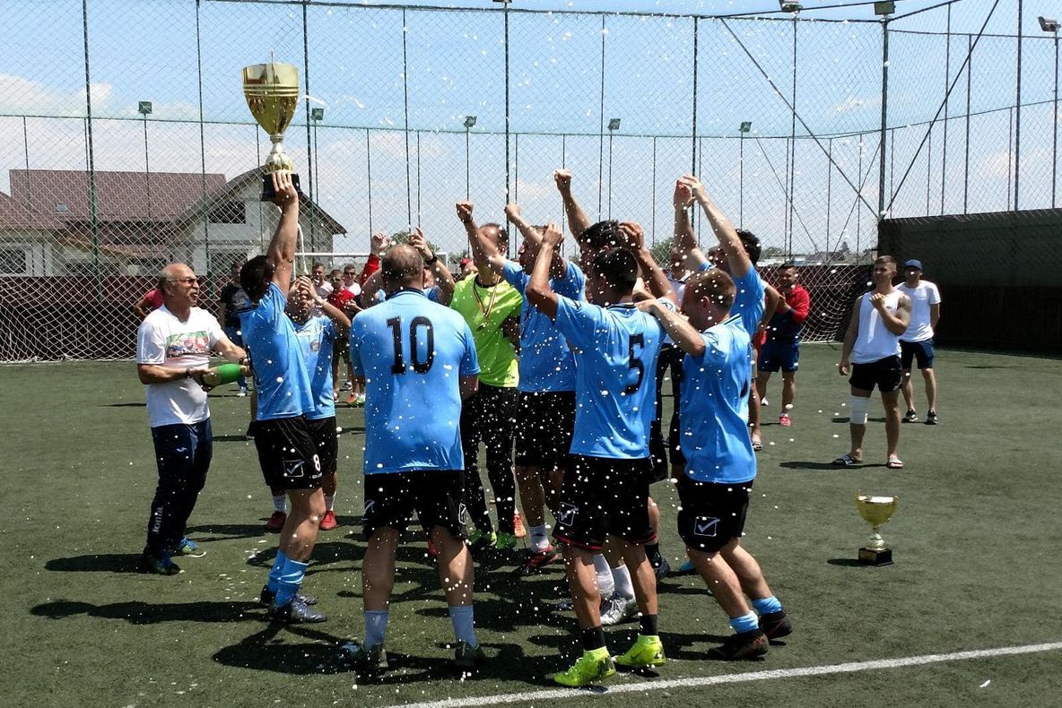 Echipa ISU Covasna, campioană naţională a pompierilor la minifotbal