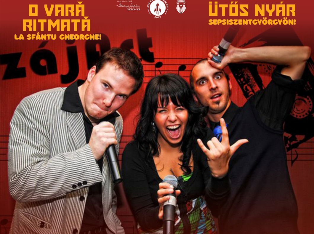 Beatbox în Piața Centrală din Sfântu Gheorghe, în Anul Elevilor