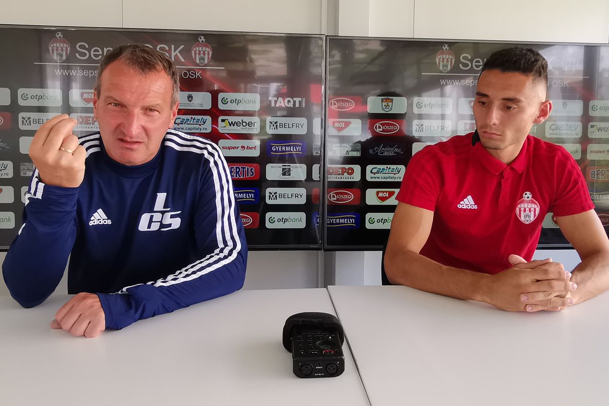 VIDEO. László Csaba înainte de Gaz Metan – Sepsi: „Vreau să văd că marcăm goluri”