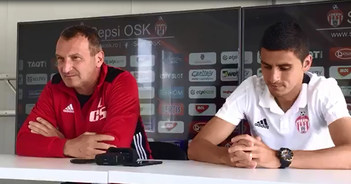 VIDEO: Sepsi OSK încrezătoare înaintea partidei cu FCSB de luni