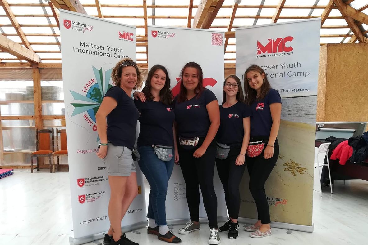 Voluntari din Sfântu Gheorghe, la Tabăra Internațională a Tineretului Maltez din Polonia