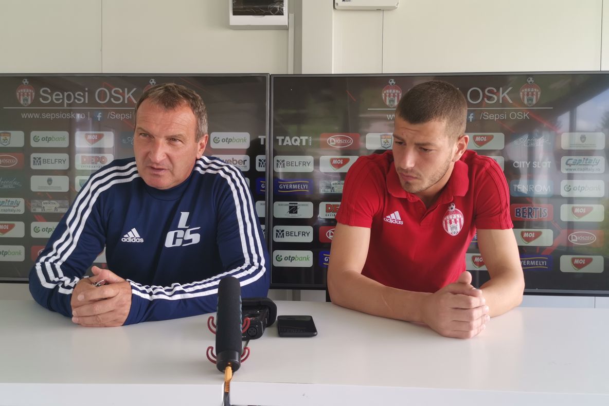 VIDEO. Antrenorul Sepsi OSK: „Viitorul este o echipă care face greşeli”