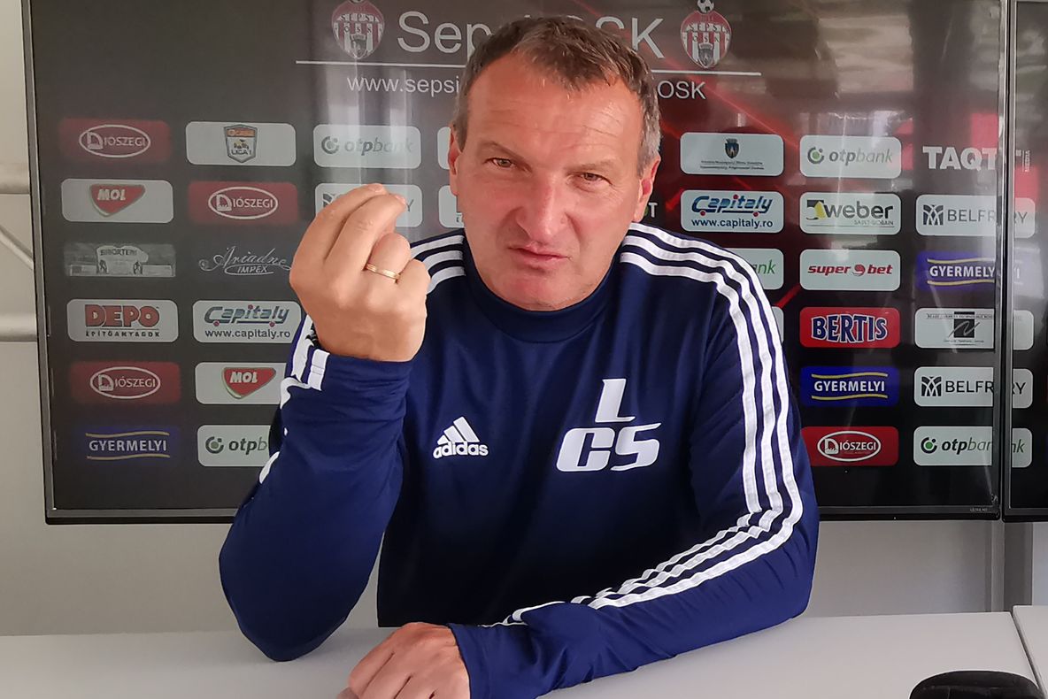 Antrenorul lui Sepsi OSK, în premieră în echipa etapei din Liga 1