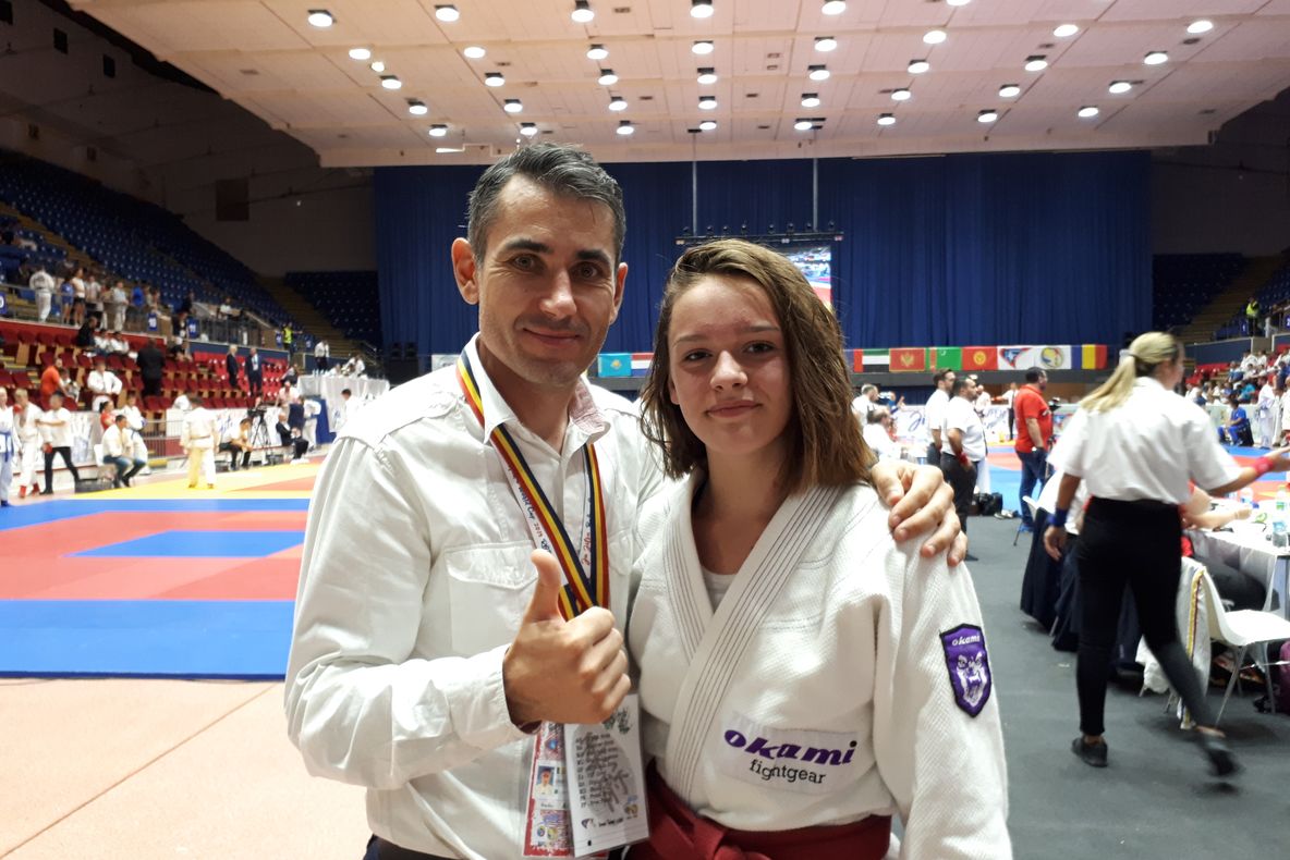 Sportivă covăsneană, dublă vice-campioană Balkanică la Ju-Jitsu