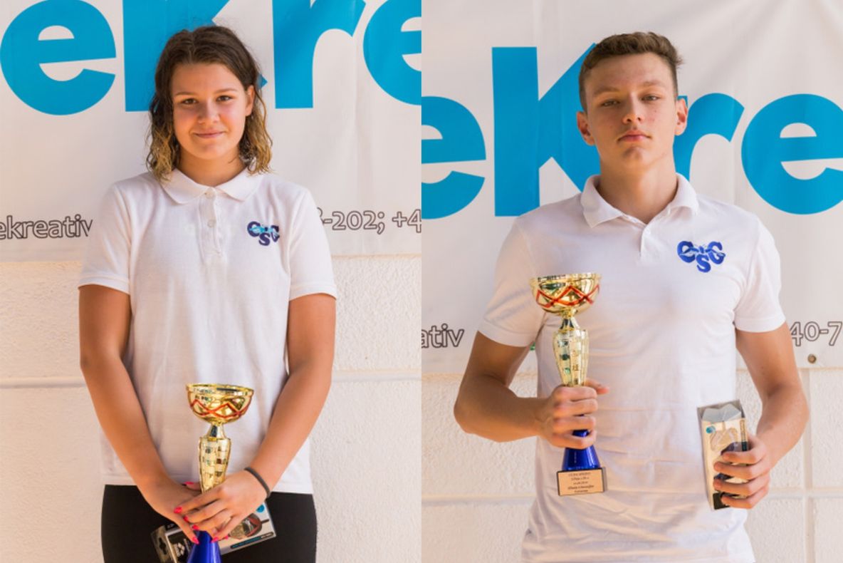 Maria Raluca Artene şi Barabás András sunt câștigătorii Cupei Sprint la înot