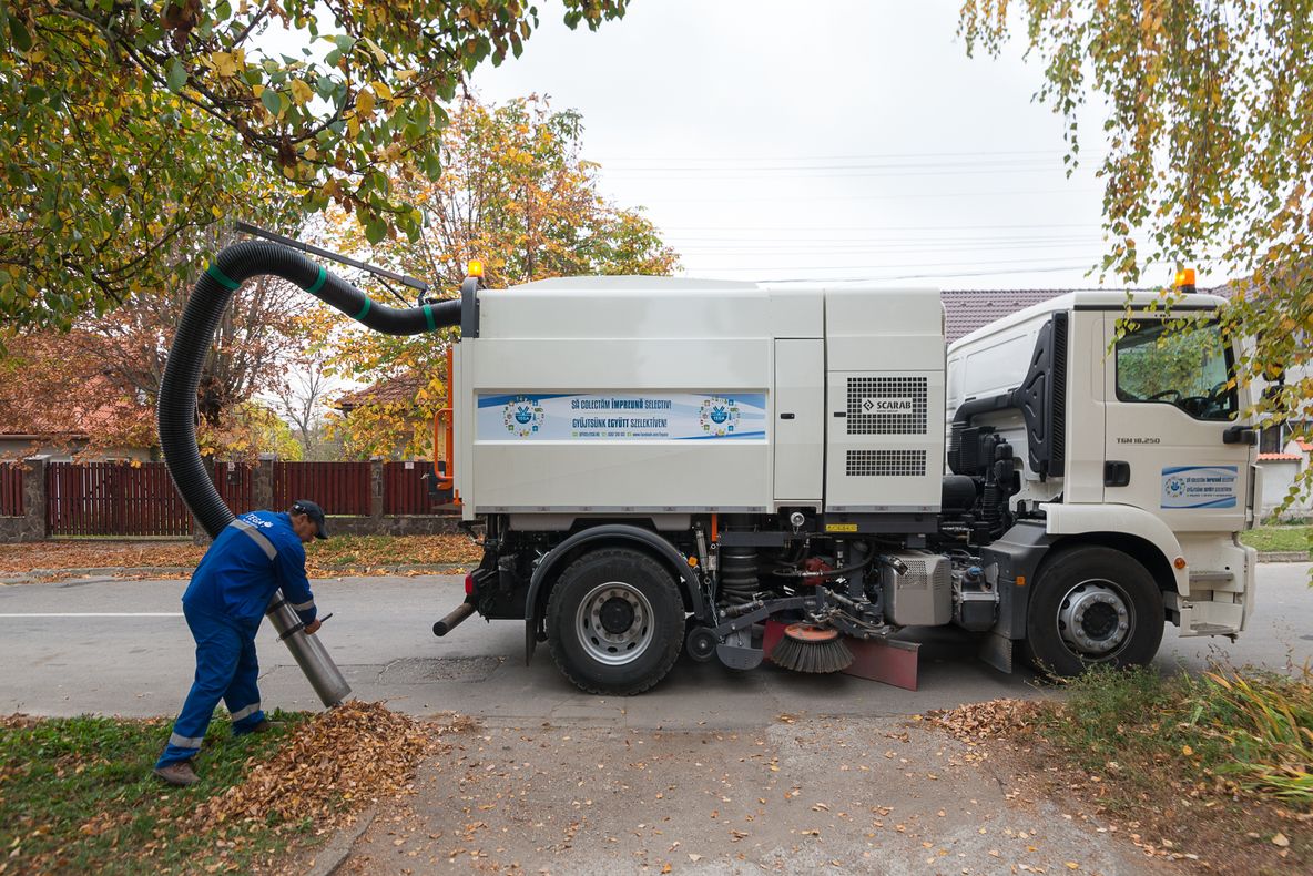Automăturător nou achiziţionat de TEGA