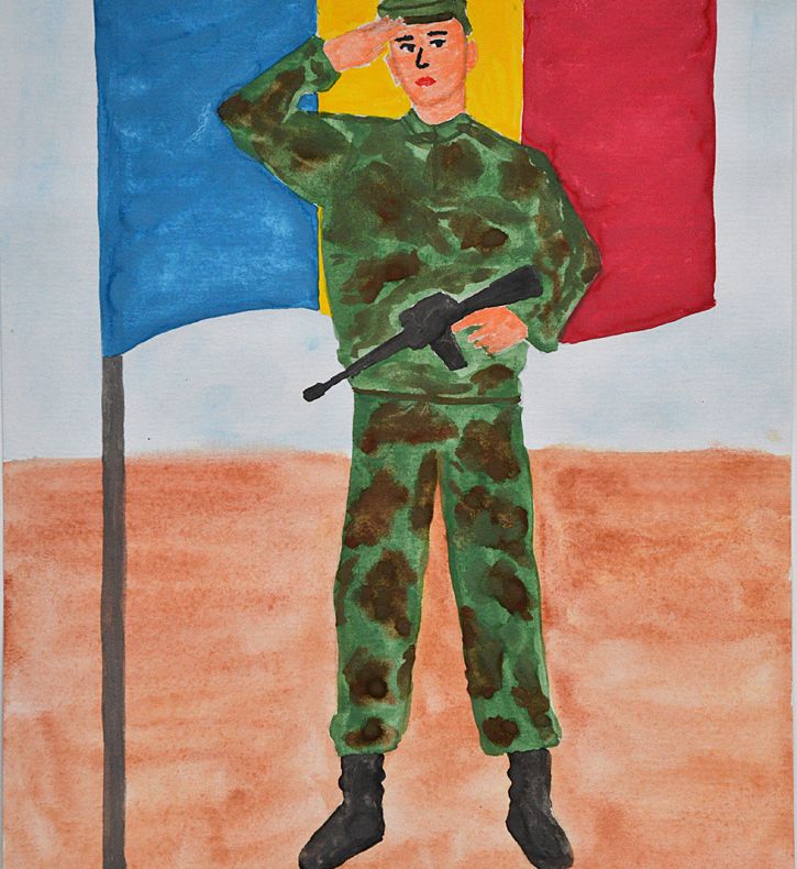 „Armata prin ochii copiilor” - Concurs de desen dedizat Zilei Armatei