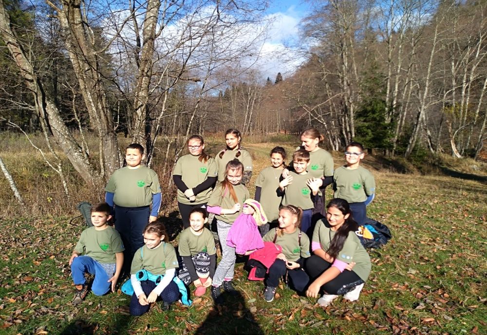 FOTO. Elevii covăsneni, excursii în aria protejată Oituz-Ojdula