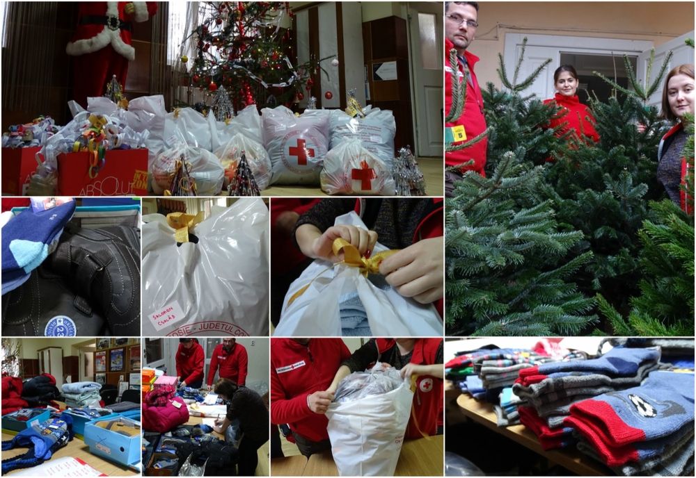 Haine, jucării, alimente și dulciuri – Crucea Roșie Covasna dăruiește „Magia primului Crăciun” pentru 19 copii nevoiași din județ